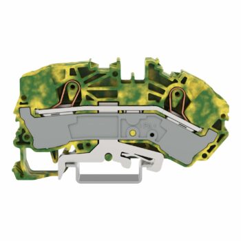 Wago 2016-7607 Wago 2 Conductor Ground Terminal Block 2016-7607 -  Pack of 1 1
