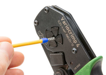 Wago 206-1204 Wago Variocrimp 4 Crimping Tool for Insulated and Uninsulated Ferrules 0.25 to 4.0 mm² 2