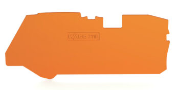Wago 2110-1292 Wago 2110 End and Intermediate Plate - 1 mm Orange