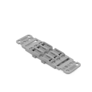 Wago 221-2503 Wago 3 Way Mounting Carrier with Strain Relief for 221-2411 1