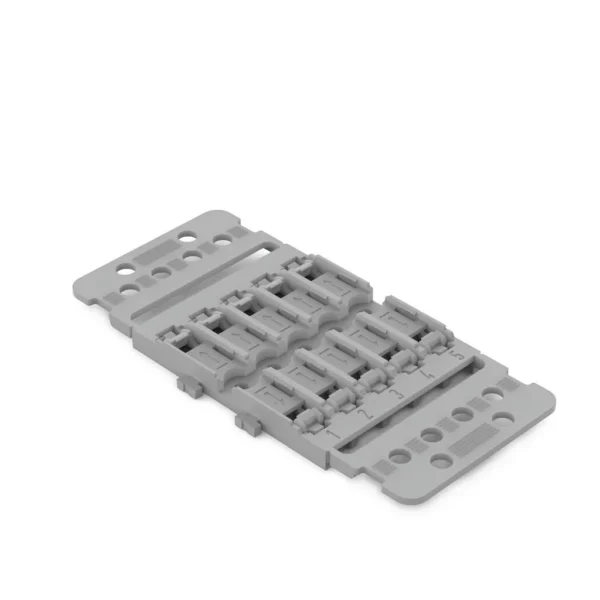 Wago 221-2505 Wago 5 Way Mounting Carrier with Strain Relief for 221-2411 1