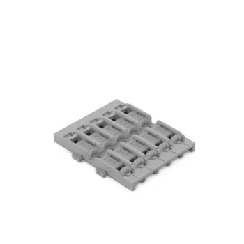 Wago 221-2525 Wago 5 Way Mounting Carrier for 221-2411 1