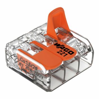 Wago 221-413 Wago 221-413 3 Way Lever Connector - Pack of 50 2