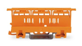 Wago 221-500 Wago Mounting Carrier 221-500 for 221 Series - 4 mm² - Pack of 1 1