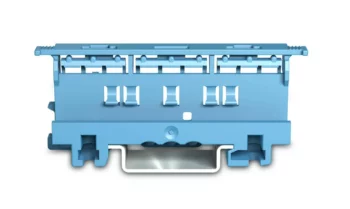 Wago 221-500/000-006 Wago 221-500/000-006 DIN Rail Mounting Carrier for 221 Series 4mm Blue - Pack of 1 1