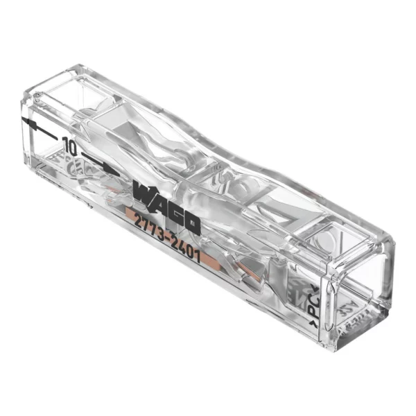 Wago 2773-2401 2773-2401 Wago Push Wire Inline Splicing Connector 4mm - Pack of 100 1
