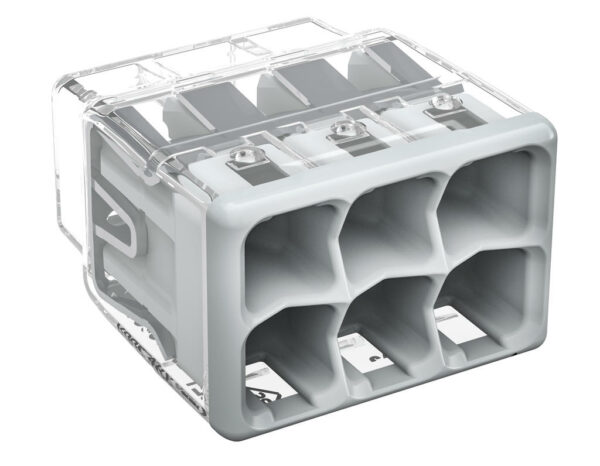 Wago 2773-406 2773-406 Wago Push Wire Connector 6 Way 4mm - Pack of 50 1