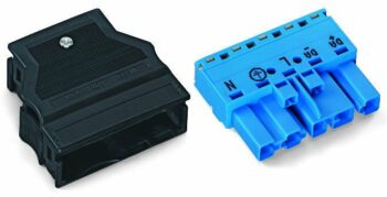 Wago 770-1115/022-000 Wago WINSTA® MIDI Plug with Strain Relief Housing 5-Pole 1