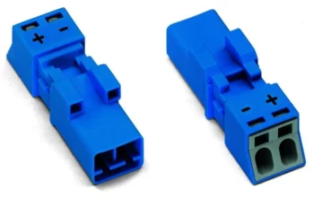 Wago 890-1112 Wago Plug 2-pole Cod. I 1.50 mm² - Blue 1