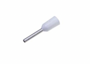 Wago CE0.5F 0.5mm x 8mm Cords End Terminals White (French) - Pack of 100