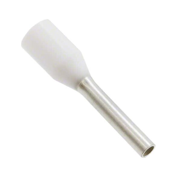 Wago CE0.75G 0.75mm x 8mm Cords End Terminals White (German) - Pack of 100