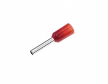 Wago CE1.0F 1.00mm x 8mm Cords End Terminals Red (French) - Pack of 100