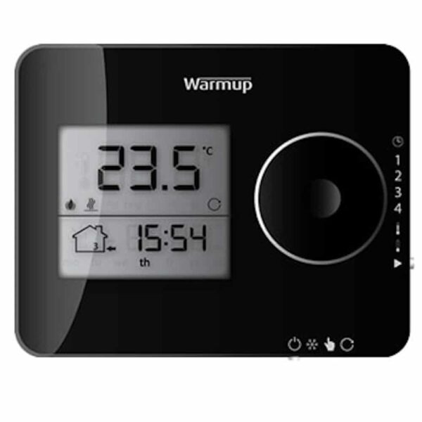 Warmup ELT-01-PW-01 Warmup Tempo Programmable Thermostat Porcelain White 3