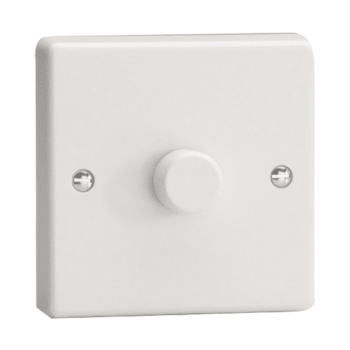 White PVC Dimmers
