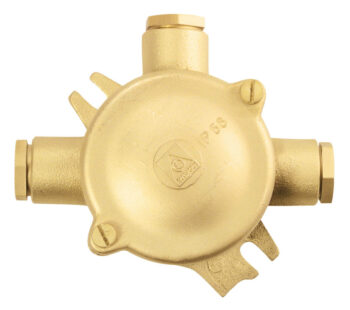 Wiska 10010499 Wiska 1152-3xZ14 IP56 HNA Junction Box - 12 - 14.5 mm 1