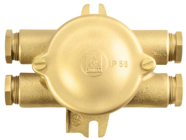 Wiska 10010502 Wiska 1155-4xZ14 IP56 HNA Junction Box - 12 - 14.5 mm 1