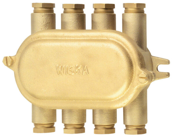 Wiska 10010512 Wiska 1158-8xZ14 IP56 HNA Junction Box - 12 - 14.5 mm 1