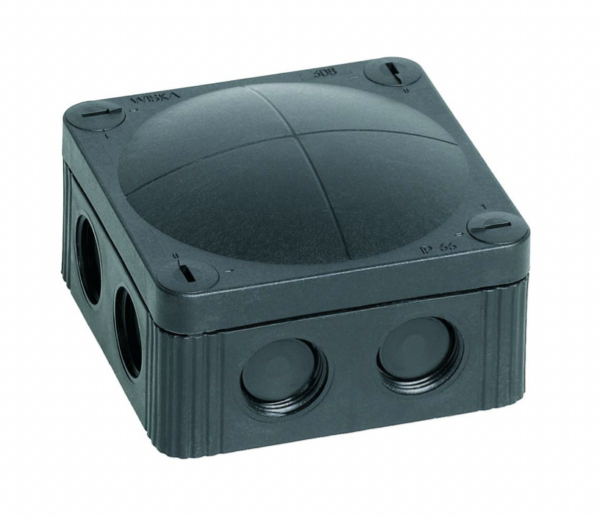 Wiska 10060581 Wiska Box COMBI 308 BK (Black) 1