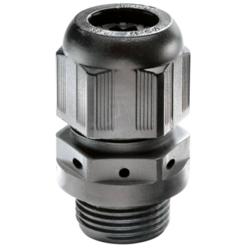 Wiska 10060802 Wiska ESVG 20 VentGLAND Polyamide Pressure Compensation Cable Gland - Black 1