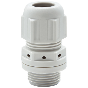 Wiska 10100666 Wiska ESVG 25 VentGLAND Polyamide Pressure Compensation Cable Gland - Grey 1