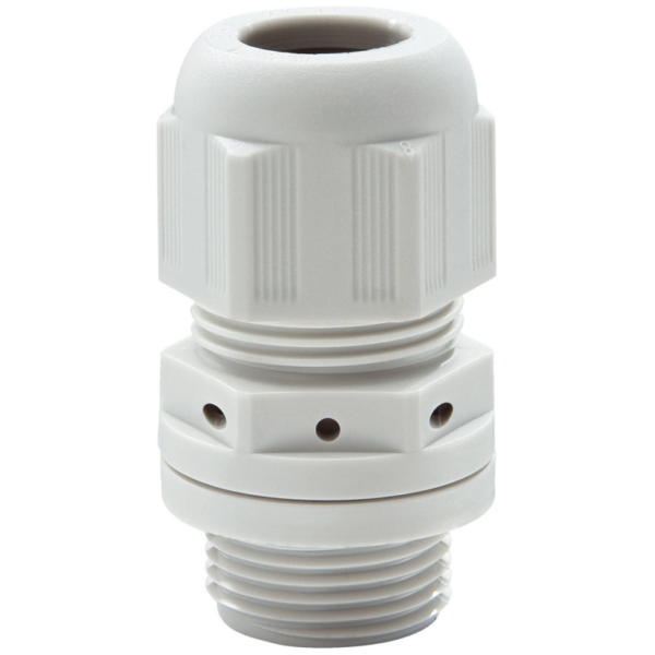 Wiska 10102471 Wiska ESVG 40 VentGLAND Polyamide Pressure Compensation Cable Gland - Grey 1