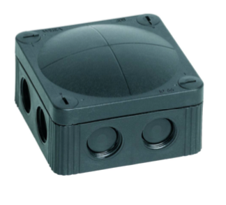 Wiska 10105601 Wiska Box COMBI 407 BK (Black) 1
