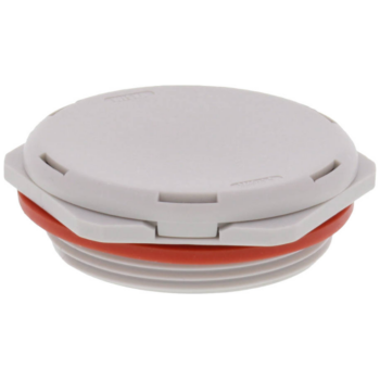 Wiska 10106617 Wiska VentPLUG EVPS 40 HF Polyamide High Air Flow Pressure Compensation Unit - Grey 1