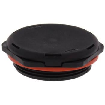 Wiska 10106621 Wiska VentPLUG EVPS 40 HF Polyamide High Air Flow Pressure Compensation Unit - Black 1