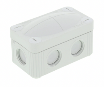 Wiska 10109569 Wiska COMBI 206 Junction Box (Grey) 1