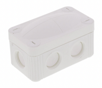 Wiska 10109573 Wiska COMBI 206 Junction Box (White) 1