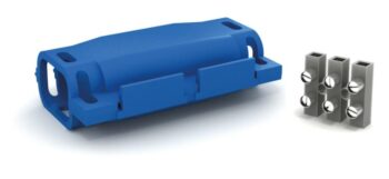 Wiska SH0315W Wiska Smart SHARK 315W IPX8 Pre-filled Gel Insulated Straight Joint with 3 Pole Terminal Block