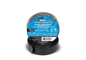 Ideal 46-1700C Electrical Vinyl Tape Black