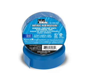 Ideal 46-14700C-BLU Electrical Vinyl Tape Blue