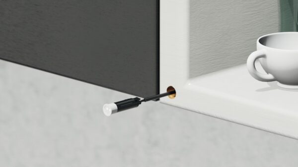 Hafele 83389334 Loox Sensor Switch Adjustable Modular - Silver