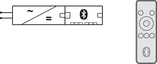 Hafele 85000040 Remote Control for Hafele Connect Mesh