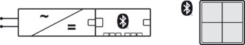 Hafele 85000041 Wall Switch for Hafele Connect Mesh