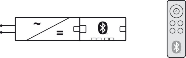 Hafele 85000950 Remote Control for Hafele Connect Mesh