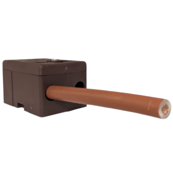Live Electrical TB5P100-BROWN Brown Terminal Block