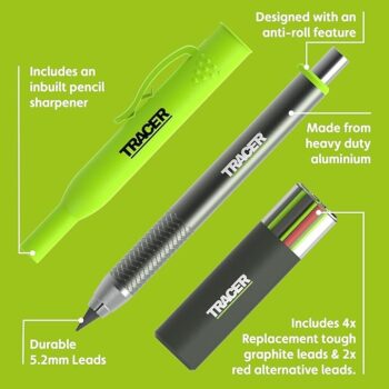 TRACER ATPK1-PRO Pro Series TOUGH Construction Pencil Kit