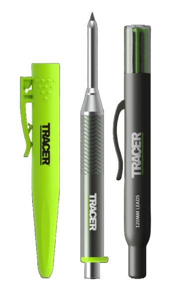 TRACER Pro Series Deep Hole Construction Pencil Kit with Site Holster