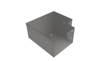 Unistrut FGB44 Steel Surface Trunking 100mm x 100mm Gusset Flat Square Bend 90°