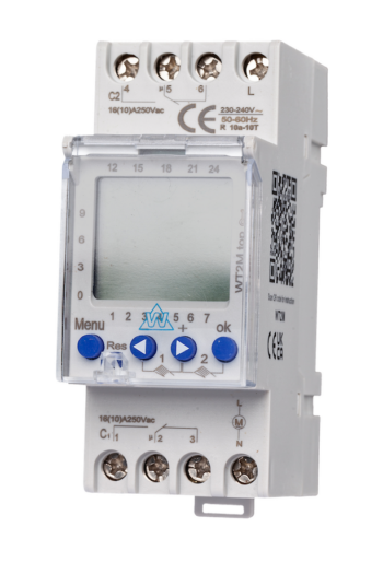WCED WT2M Rail Mounted Digital Timer