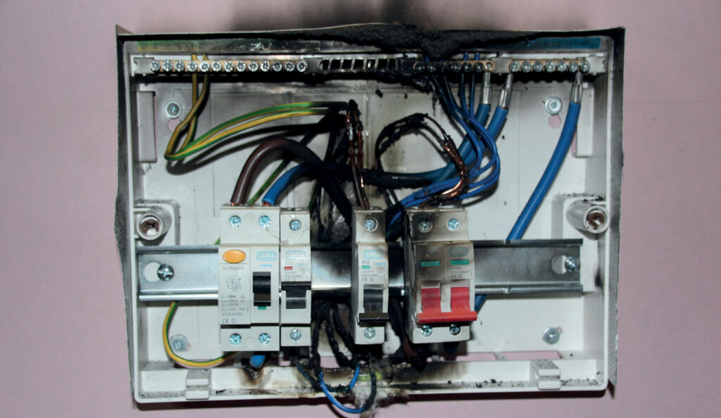 Consumer Unit Fire