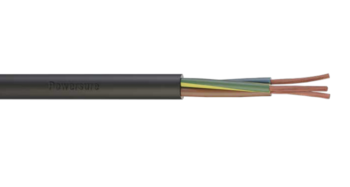 4 Core 2.5mm H07RN-F Heat Resistant Rubber Flexible Cable – Cut Length per Meter
