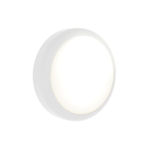 ALL LED ABD16CCTMSEM - Bruno 2 16W LED IP65 IK10 CCT Selectable Bulkhead Emergency & Microwave Sensor