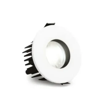 ALL LED AFD010BZMWBB - Matte White Black Baffle Bezel for Defender Fixed