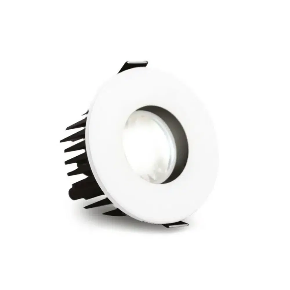 ALL LED | AFD010BZ/MWBB | Defender Fixed | Matte White Black Baffle Bezel 1 ALL LED AFD010BZMWBB - Matte White Black Baffle Bezel for Defender Fixed