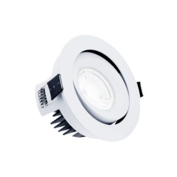 ALL LED AFD110ADJD/40/DALI - Defender Adjustable 10W IP44 Dimmable LED Fire Rated Downlight DALI 4000K