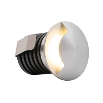 ALL LED APF032AL0140 - Pathfinder 1W LED IP65 Low Level Matte Brushed Aluminium Finish Unidirectional 4000K