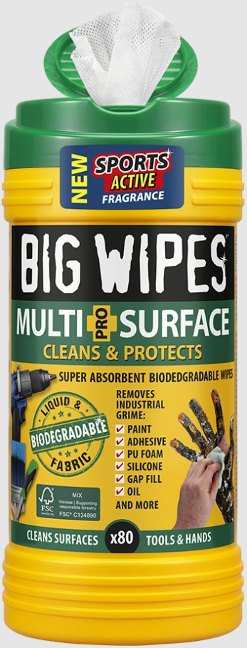 Big Wipes 2440 - MULTI-SURFACE SUPER ABSORBENT BIO WIPES